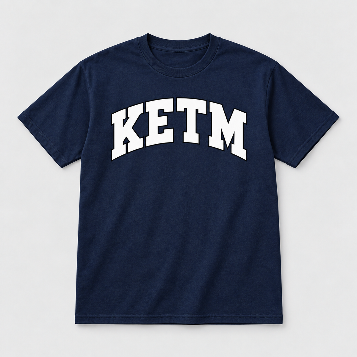 KETM Essential T-Shirt — Navy / White
