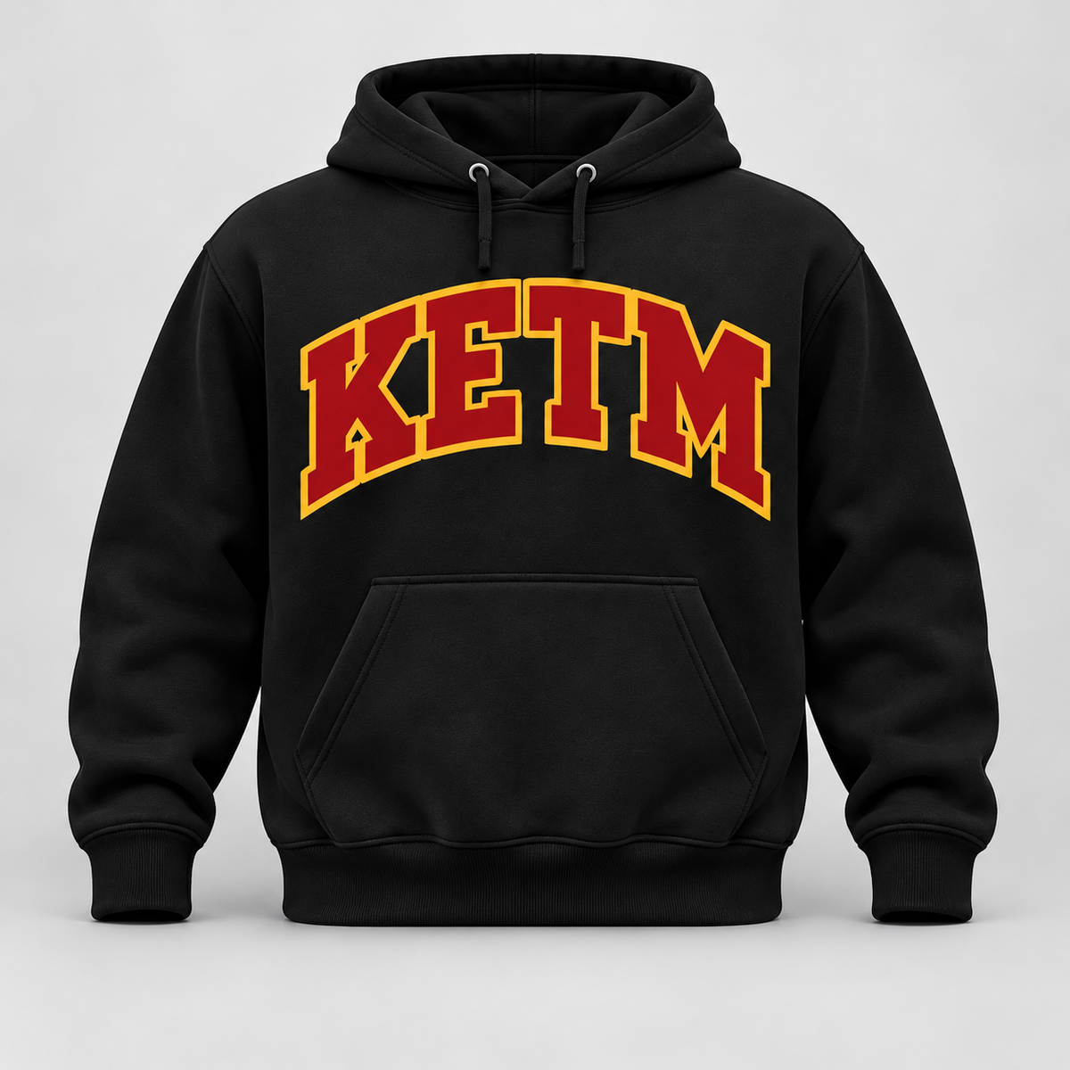 KETM Hoodie — Lift for Life Inspired — Black / Red / Gold