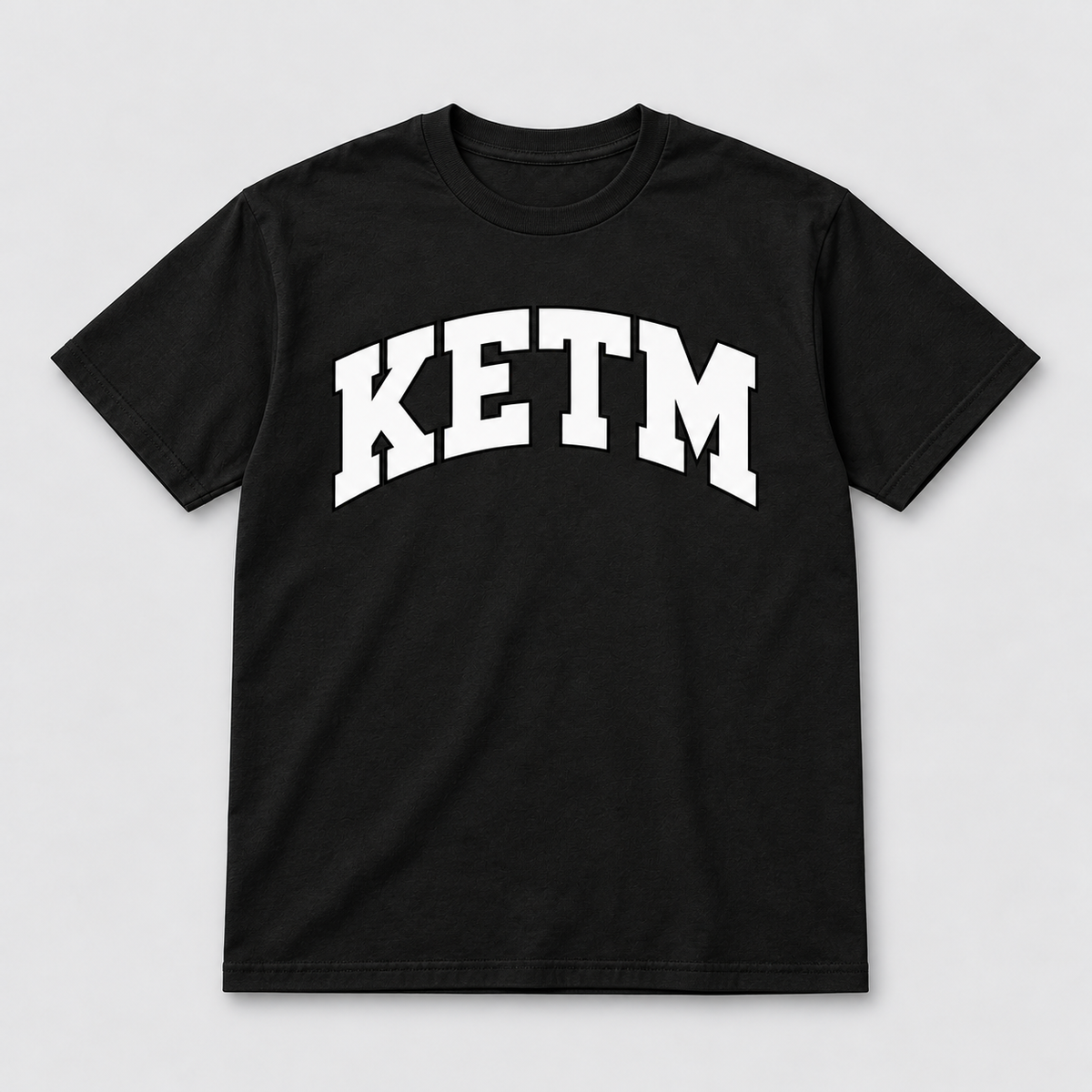 KETM Essential T-Shirt — Black / White