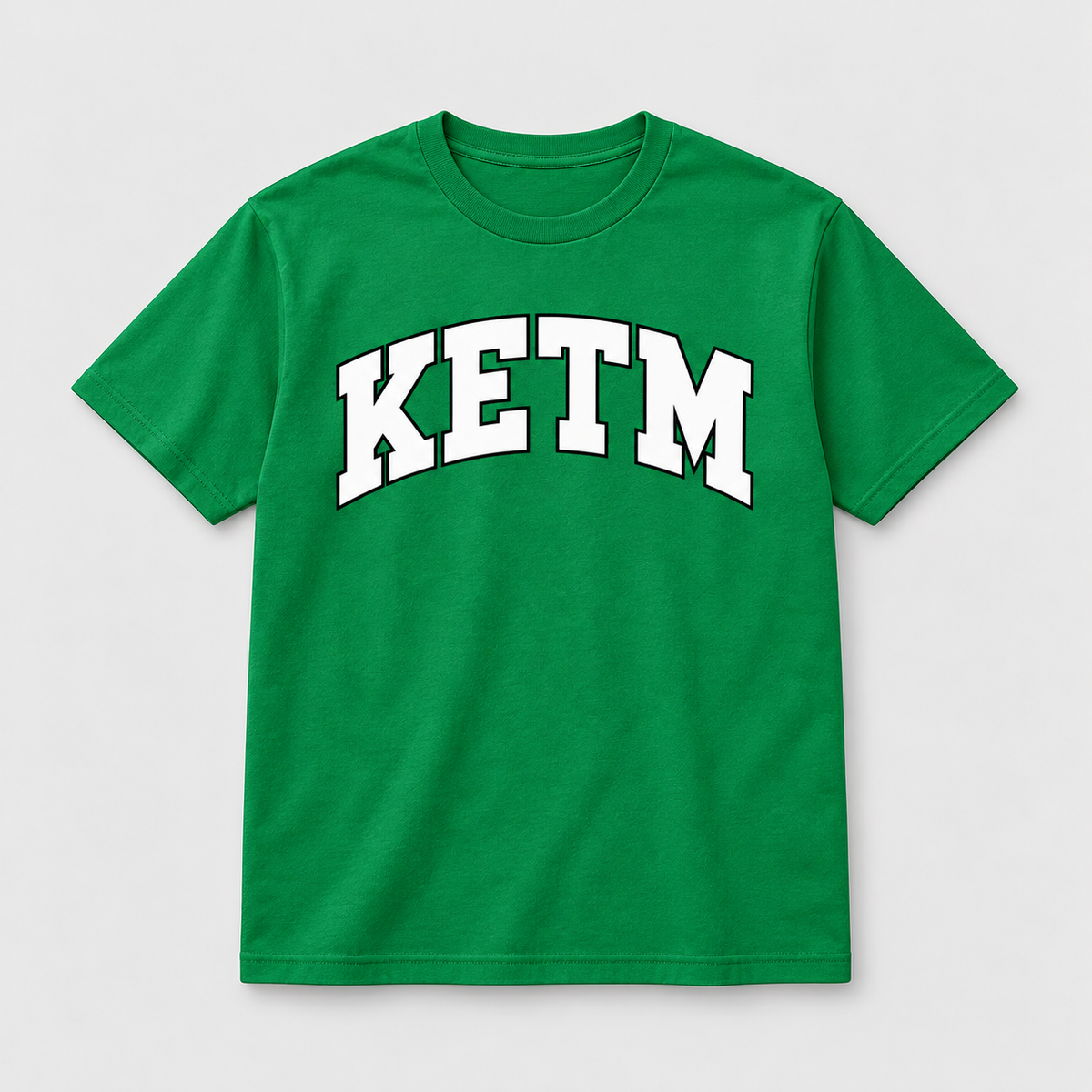 KETM Essential T-Shirt — Irish Green / White