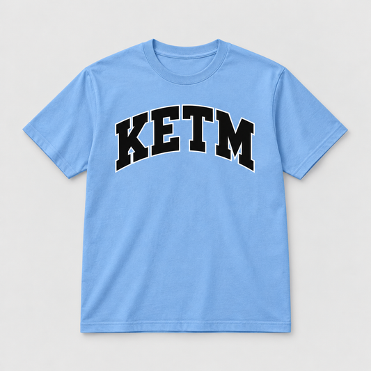 KETM Essential T-Shirt — Light Blue / Black