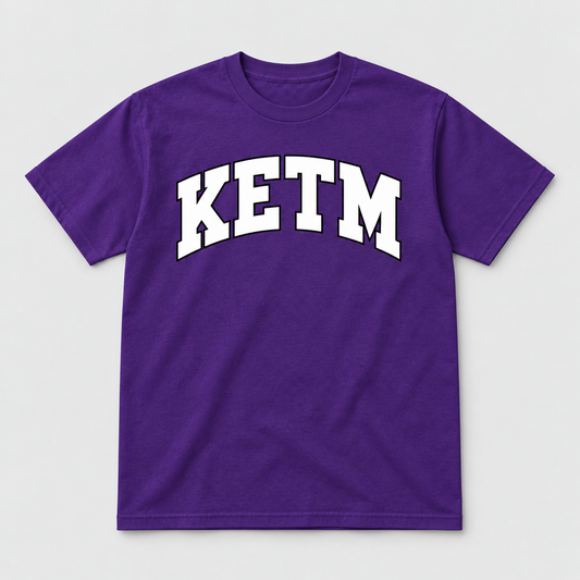 KETM Essential T-Shirt — Purple / White