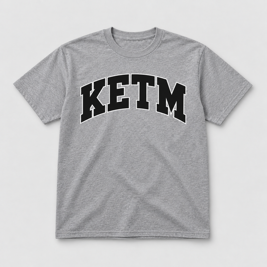 KETM Essential T-Shirt — Sport Gray / Black