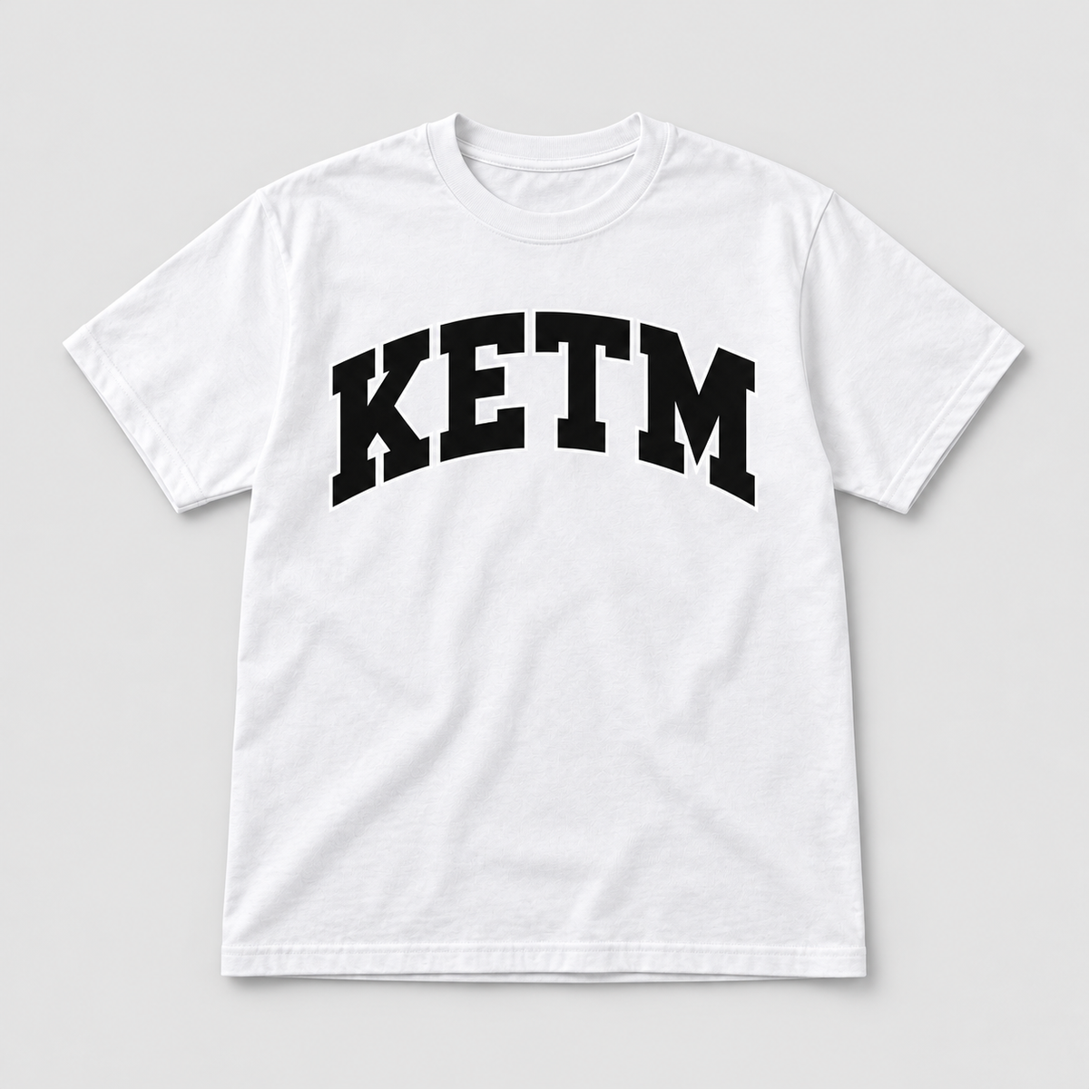 KETM Essential T-Shirt — White / Black