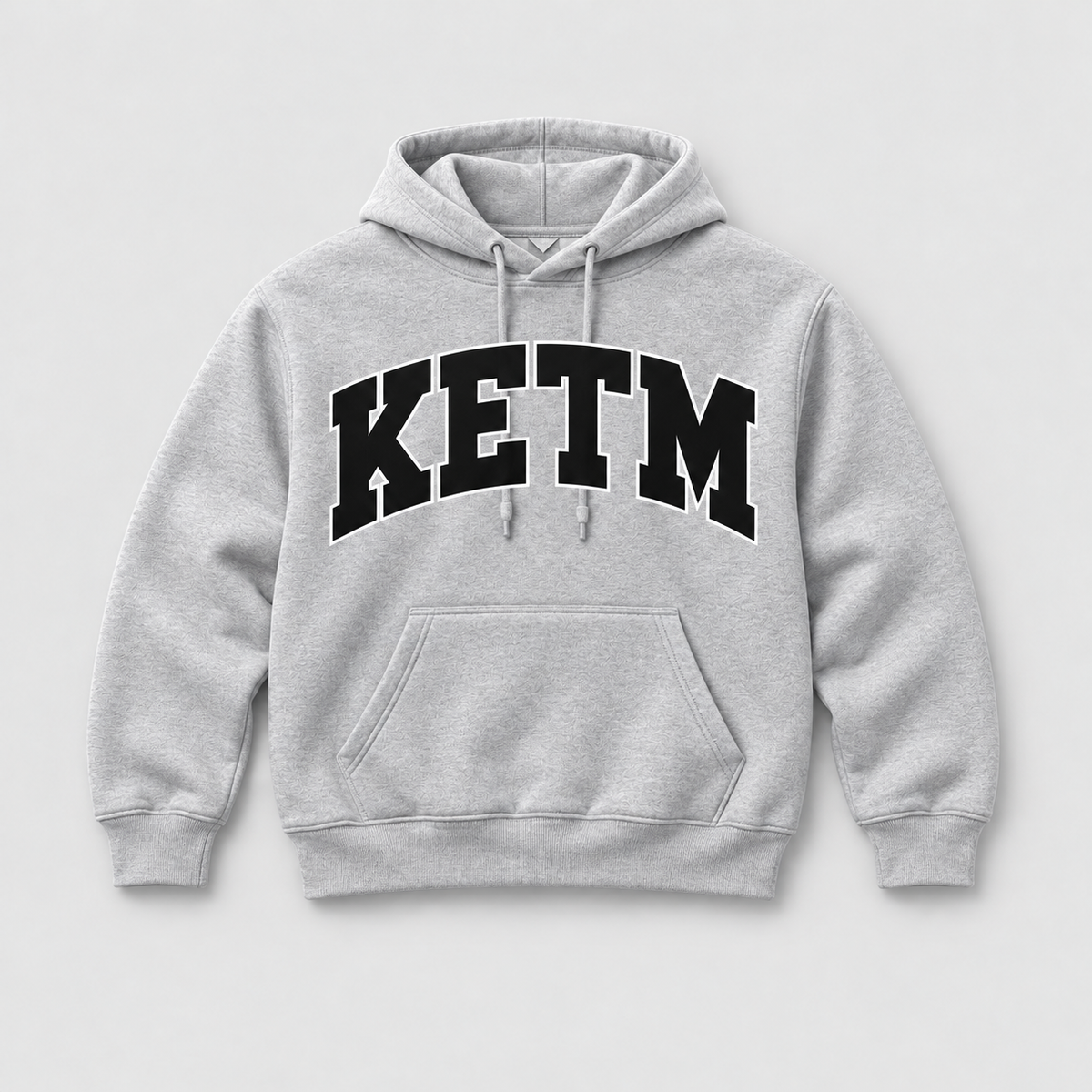 KETM Essentials Hoodie — Heather Gray / Black