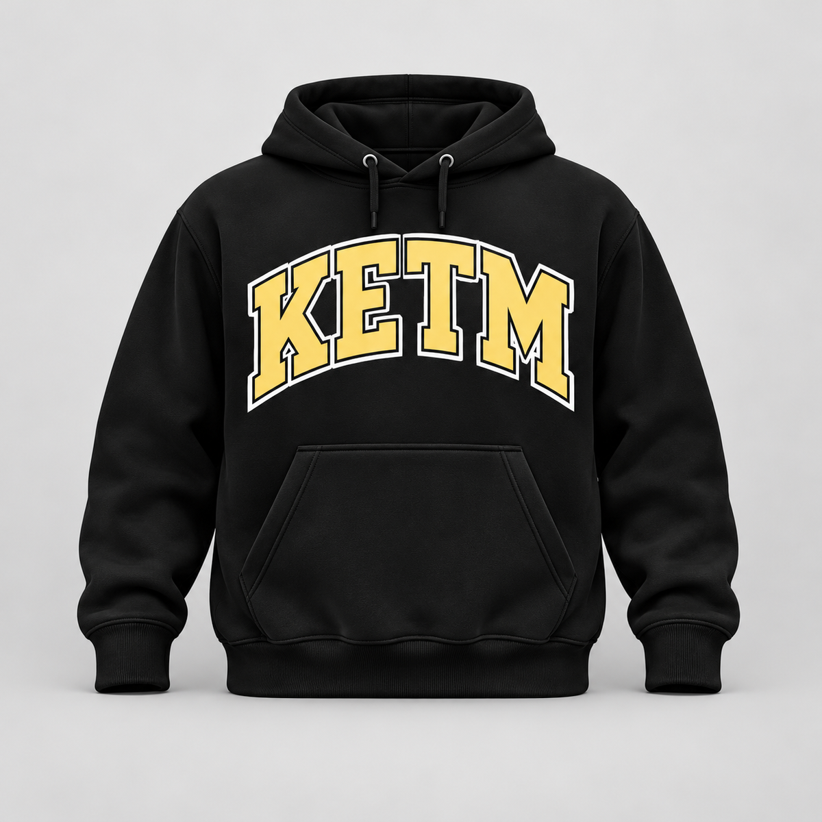 KETM Hoodie — Hazelwood Central Inspired — Black / Gold / White