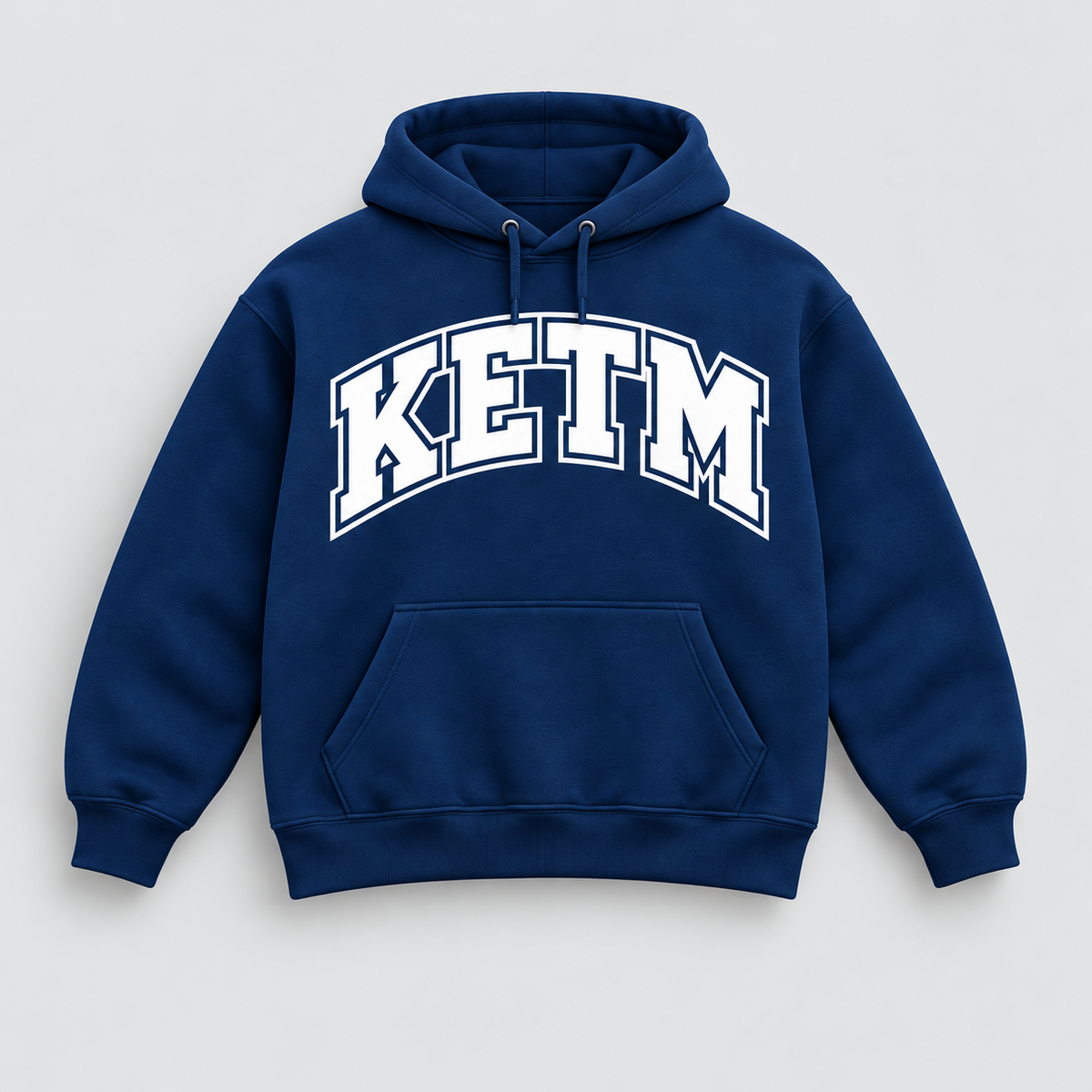 KETM Hoodie — SLUH Inspired — Navy / White