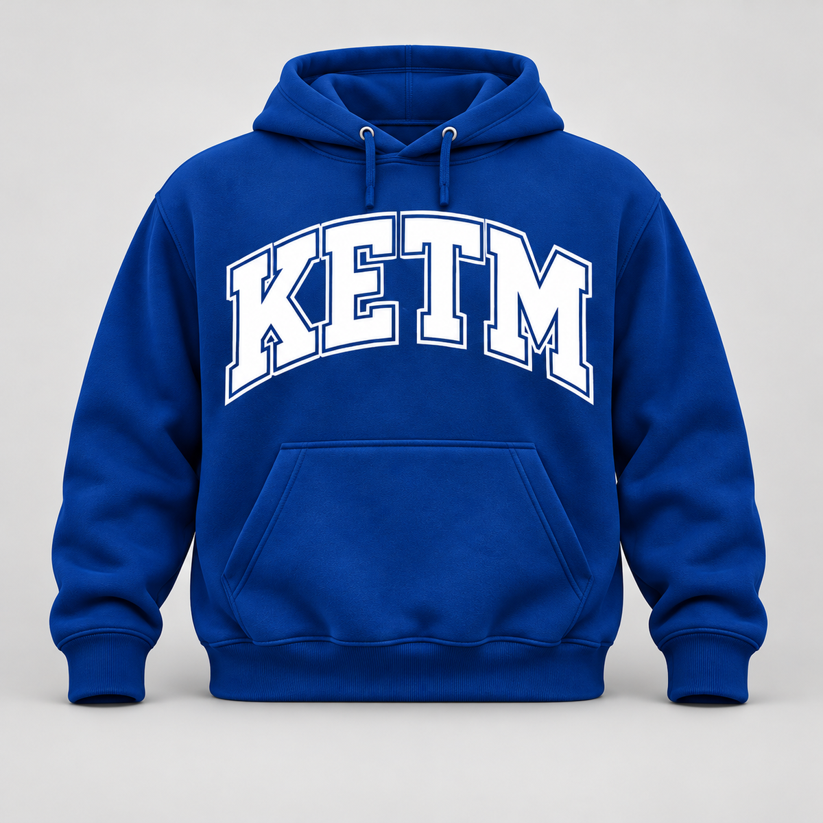 KETM Hoodie — Vashon Inspired — Royal Blue / White