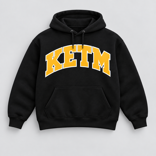 KETM Hoodie — Vianney Inspired — Black / Gold / White